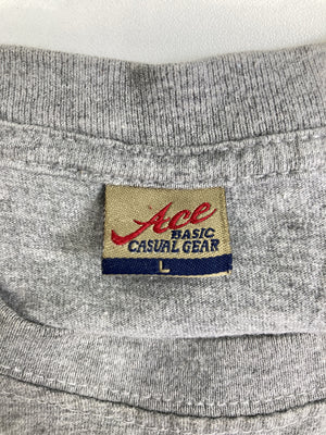 ACE/エース/Tシャツ/カットソー/トップス/グレー/L