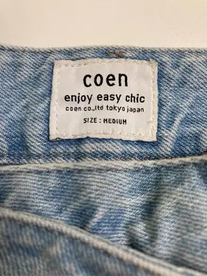 coen/コーエン/デニムパンツ/パンツ/スカイブルー/MEDIUM