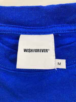 WISH FOREVER/ウィッシュフォーエバー/Tシャツ/カットソー/トップス/ブルー/M
