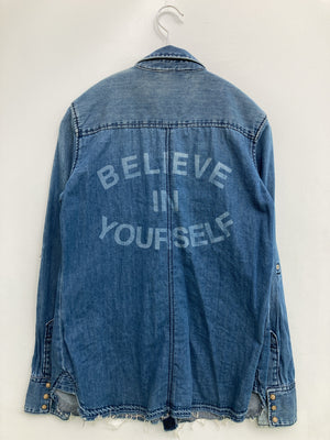ZARA/ザラ/シャツ/ブラウス/トップス/ブルー/EUR XS/USA XS/MEX 24