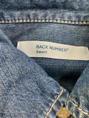 BACK NUMBER/バックナンバー/シャツ/ブラウス/トップス/ブルー/Small