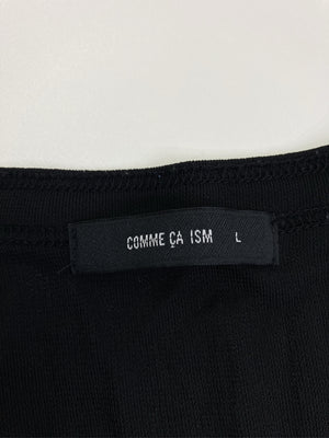 COMME CA ISM/コムサイズム/Tシャツ/カットソー/トップス/ブラック/L
