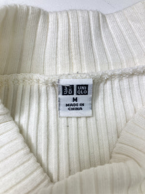 UNIQLO/ユニクロ/ニット/セーター/トップス/ホワイト/M