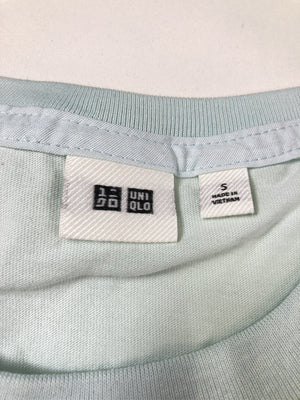 UNIQLO/ユニクロ/Tシャツ/カットソー/トップス/スカイブルー/S