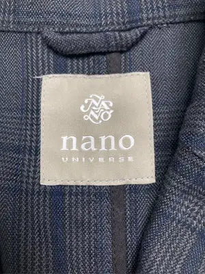 nano UNIVERSE/ナノユニバース/ステンカラーコート/ジャケット/アウター/ブラック