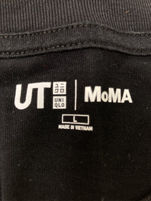 UNIQLO/ユニクロ/Tシャツ/カットソー/トップス/ブラック/L