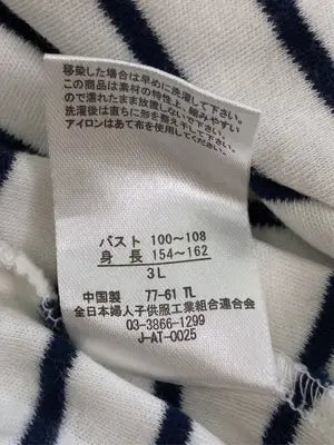 cecchini/チェッキーニ/Tシャツ/カットソー/トップス/ホワイト/3L