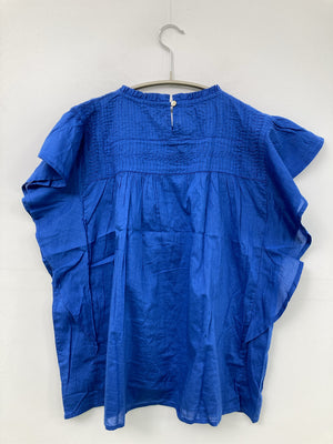 chocol raffine/ショコラフィネ/シャツ/ブラウス/トップス/ブルー/F