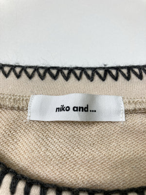 niko and .../ニコアンド/Tシャツ/カットソー/トップス/ベージュ/F