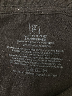 GEORGE/ジョージ/Tシャツ/カットソー/トップス/ブラック/2XL
