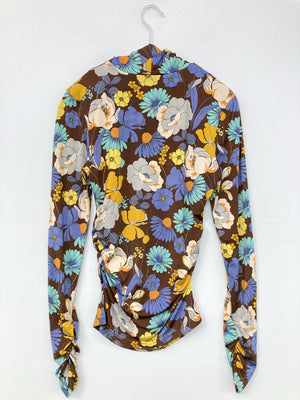 ZARA/ザラ/その他トップス/トップス/ブラウン/S