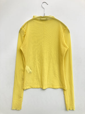 ZARA/ザラ/Tシャツ/カットソー/トップス/イエロー/M
