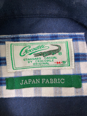 Crocodile/クロコダイル/シャツ/ブラウス/トップス/ネイビー/M