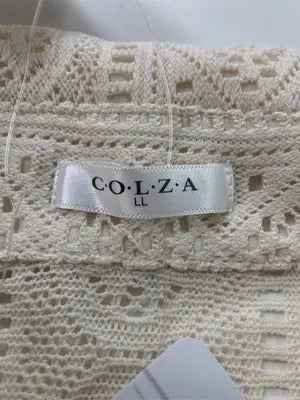 COLZA/コルザ/シャツ/ブラウス/トップス/アイボリー/LL