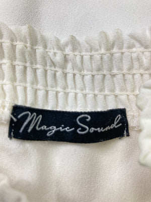 MAGIC SOUND/マジックサウンド/Tシャツ/カットソー/トップス/アイボリー/L  バスト86~94  身長154~162