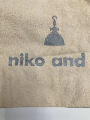 niko and .../ニコアンド/エコバッグ/サブバッグ/バッグ/アイボリー