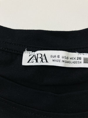 ZARA/ザラ/Tシャツ/カットソー/トップス/ブラック/S