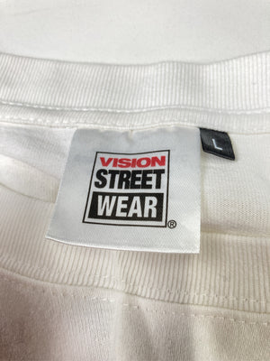 VISION STREET WEAR/ヴィジョンストリートウェア/Tシャツ/カットソー/トップス/ホワイト/L