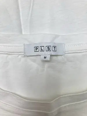 PLST/プラステ/Tシャツ/カットソー/トップス/ホワイト/M
