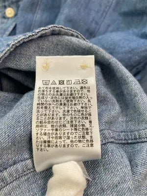 UNIQLO/ユニクロ/シャツ/ブラウス/トップス/ブルー/L
