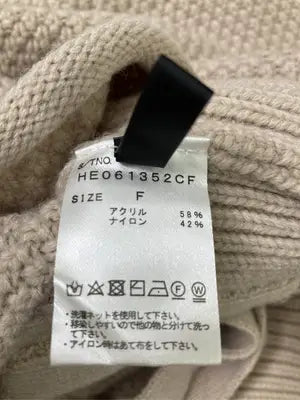 Heather/ヘザー/ニット/セーター/トップス/ベージュ/F