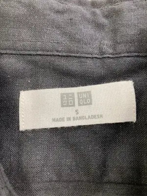 UNIQLO/ユニクロ/シャツ/ブラウス/トップス/ブラック/S