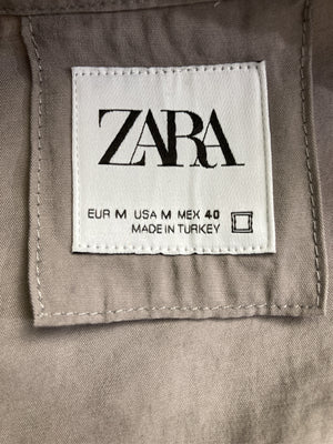 ZARA/ザラ/シャツ/ブラウス/トップス/グレー/M