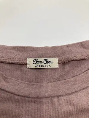 Chou Chou/シュシュ/Tシャツ/カットソー/トップス/ブラウン
