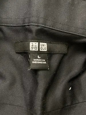 UNIQLO/ユニクロ/シャツ/ブラウス/トップス/ブラック/L