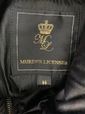 MURDER LICENSE/ブルゾン/ジャケット/アウター/ブラック/44