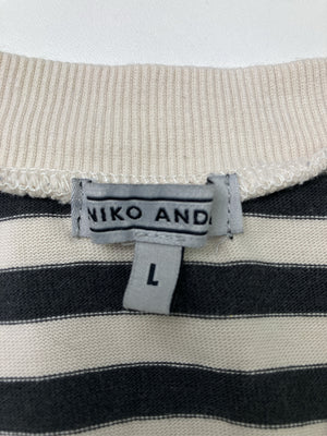 niko and .../ニコアンド/Tシャツ/カットソー/トップス/ベージュ/L