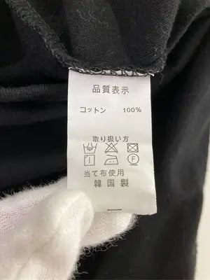 eccentric/Tシャツ/カットソー/トップス/ブラック