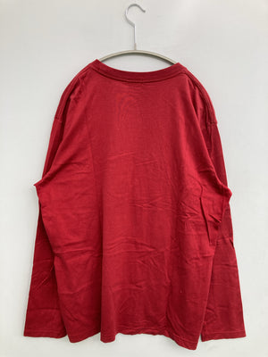 UNIQLO/ユニクロ/Tシャツ/カットソー/トップス/レッド/XL