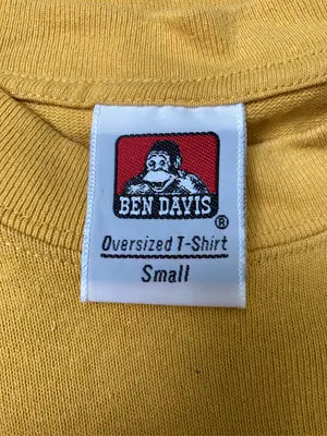 BEN DAVIS/ベンデイビス/スウェット/トップス/イエロー/Small