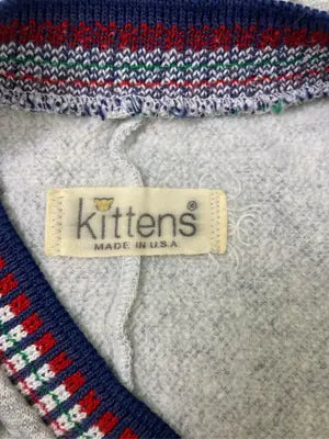 kittens/ワンピース/ワンピース/ドレス/グレー