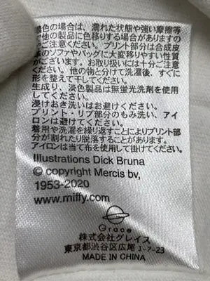 miffy/ミッフィー/Tシャツ/カットソー/トップス/ホワイト/M