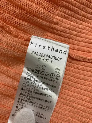 Firsthand/ファーストハンド/カーディガン/ボレロ/トップス/オレンジ/F