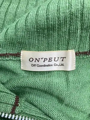 ON'PEUT/ニット/セーター/トップス/グリーン