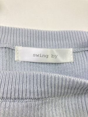 Swing by/Tシャツ/カットソー/トップス/グレー/F