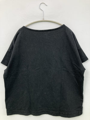 Tシャツ/カットソー/トップス/ブラック/M-L