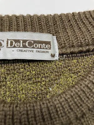 Del-Conte/ニット/セーター/トップス/ブラウン/M
