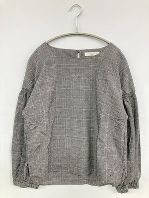 Samansa Mos2 blue/サマンサモスモスブルー/シャツ/ブラウス/トップス/グレー/F