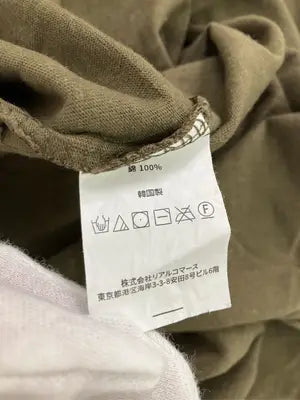 Tシャツ/カットソー/トップス/カーキ/F