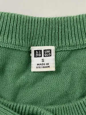 UNIQLO/ユニクロ/カーディガン/ボレロ/トップス/グリーン/S