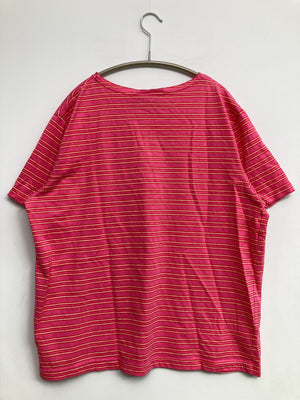 Tシャツ/カットソー/トップス/ピンク/XL