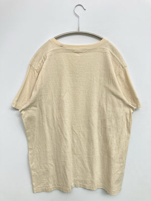 STOCK/Tシャツ/カットソー/トップス/ベージュ/medium