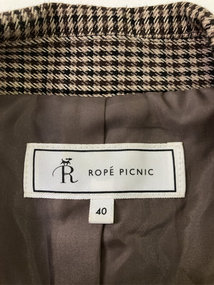 ROPE PICNIC/ロペピクニック/テーラードジャケット/ジャケット/アウター/ブラウン/40