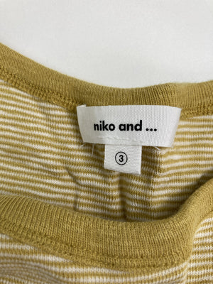niko and .../ニコアンド/タンクトップ/トップス/カーキ/3