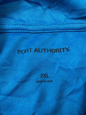 PORT AUTHORITY/ポートオーソリティー/ポロシャツ/トップス/ブルー/2XL