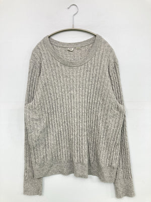 GAP/ギャップ/ニット/セーター/トップス/グレー/XL